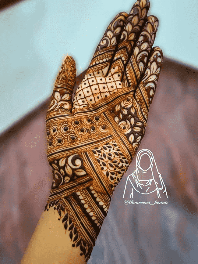 Captivating Pondicherry Henna Design