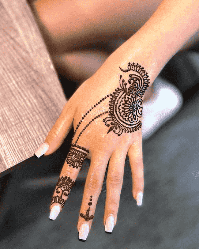 Excellent Pondicherry Henna Design