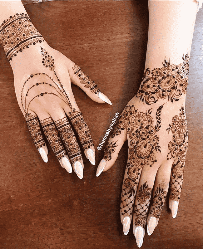 Ideal Pondicherry Henna Design