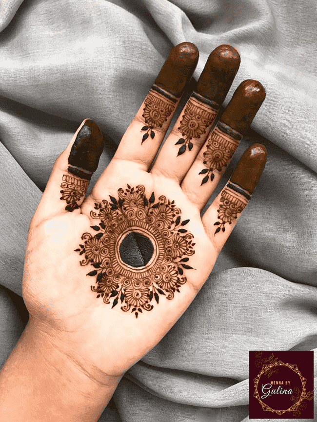 Marvelous Pondicherry Henna Design