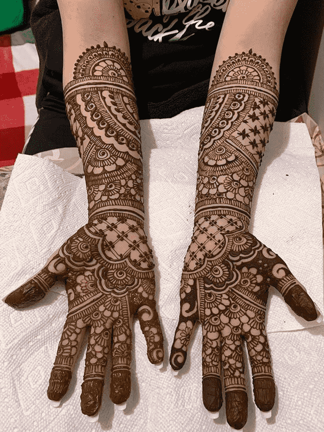 Ravishing Pondicherry Henna Design