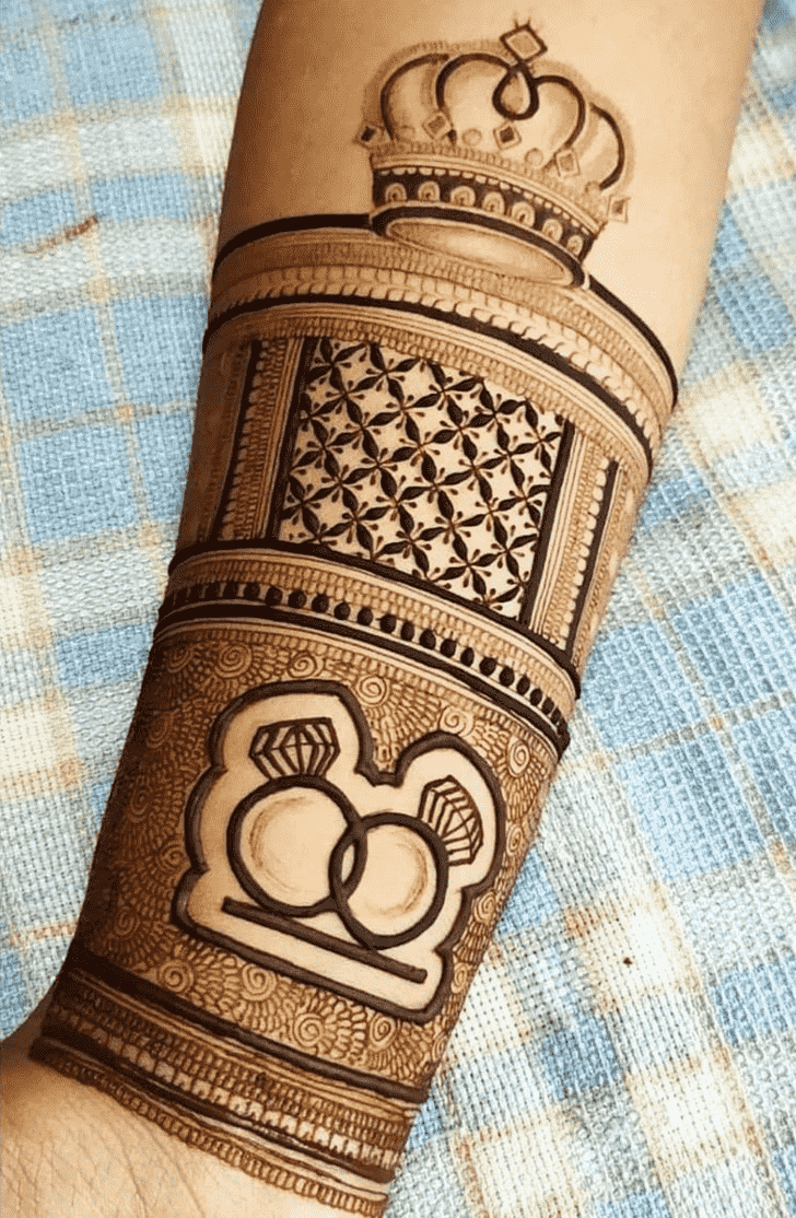 Enticing Pongal Henna Design