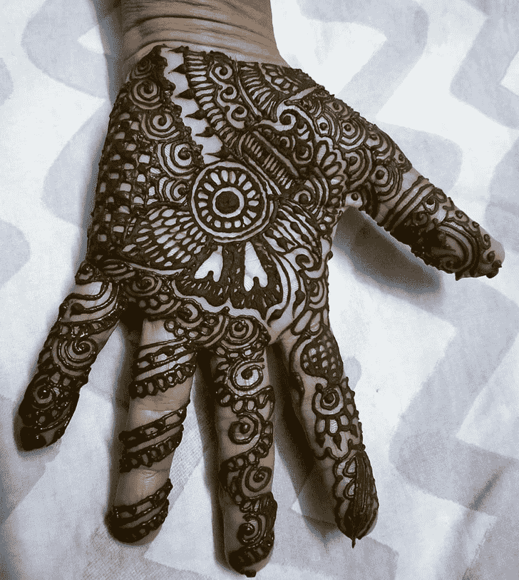 Awesome Pongal Henna Design