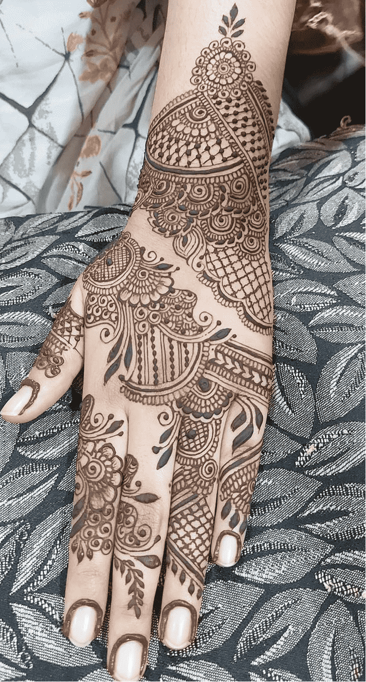 Appealing Prayagraj Henna Design