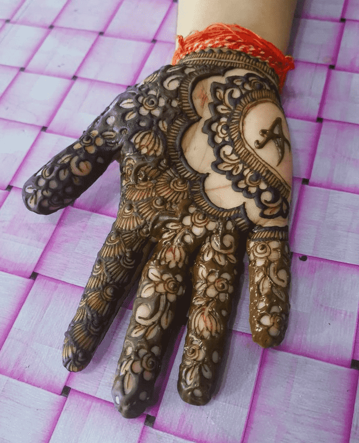Arm Prayagraj Henna Design