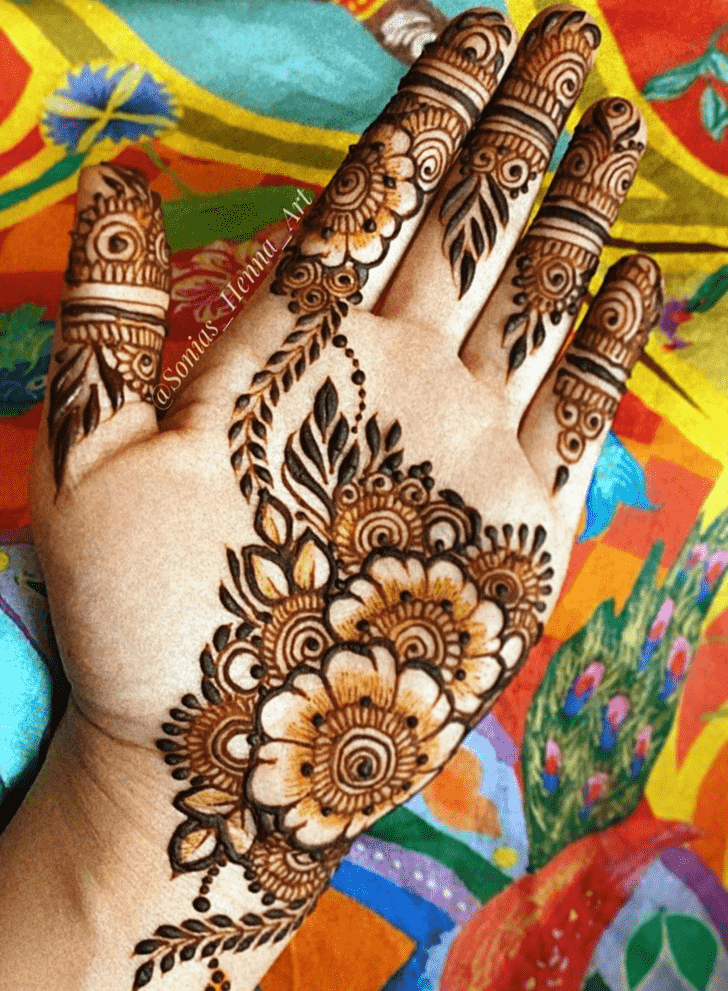 Fascinating Professional Henna Design