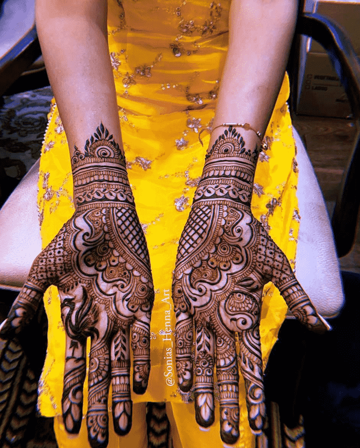 Stunning Professional Henna Design