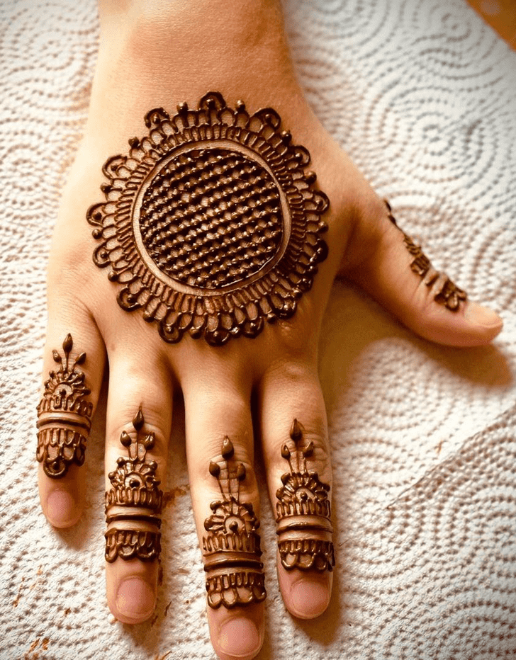 Alluring Puducherry Henna Design