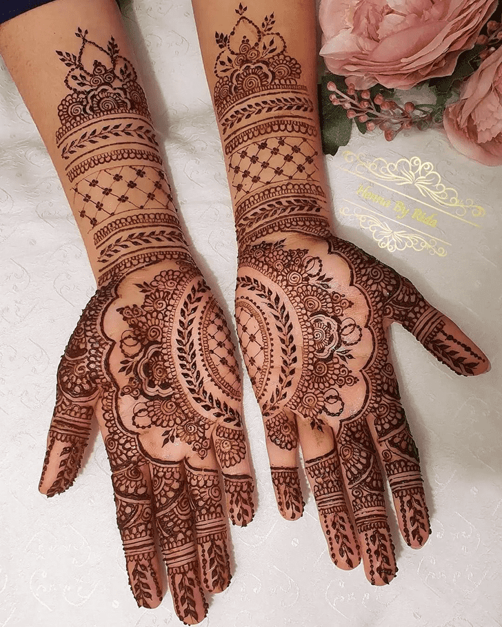 Appealing Puducherry Henna Design