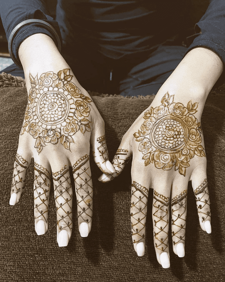 Captivating Puducherry Henna Design