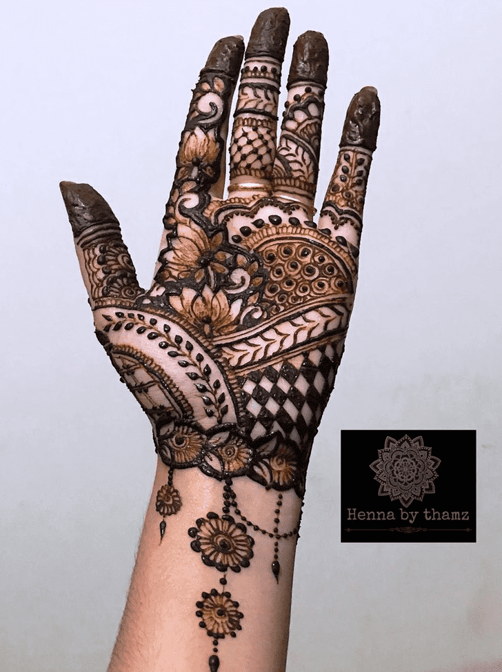 Charming Puducherry Henna Design