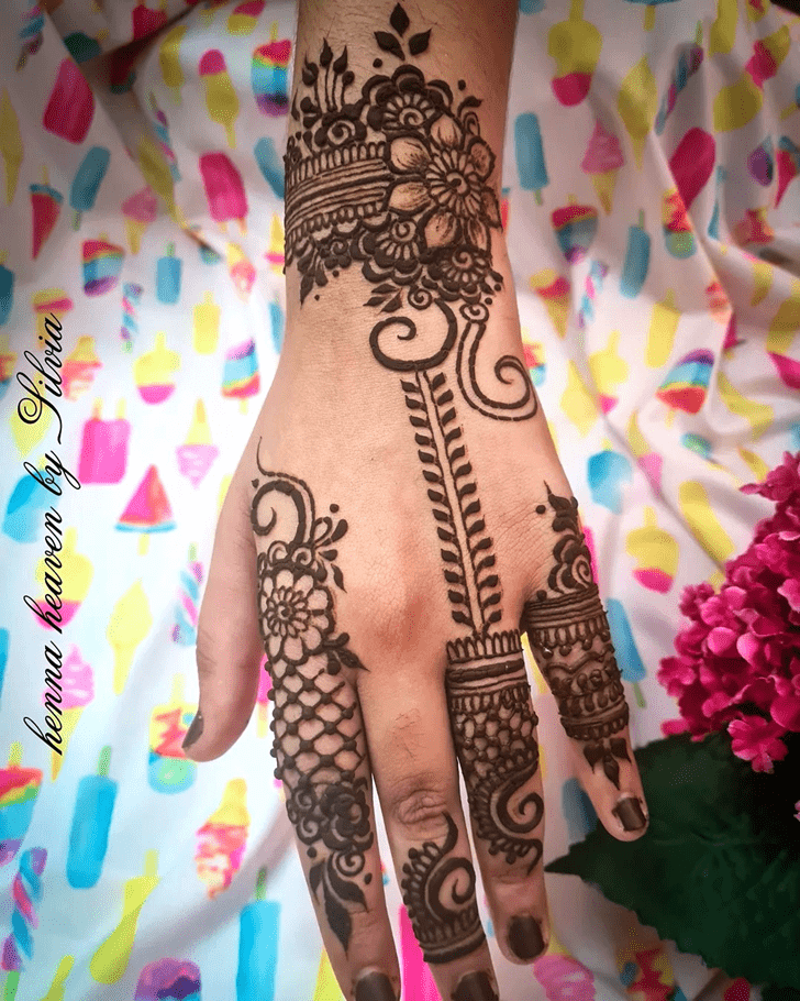 Fair Puducherry Henna Design