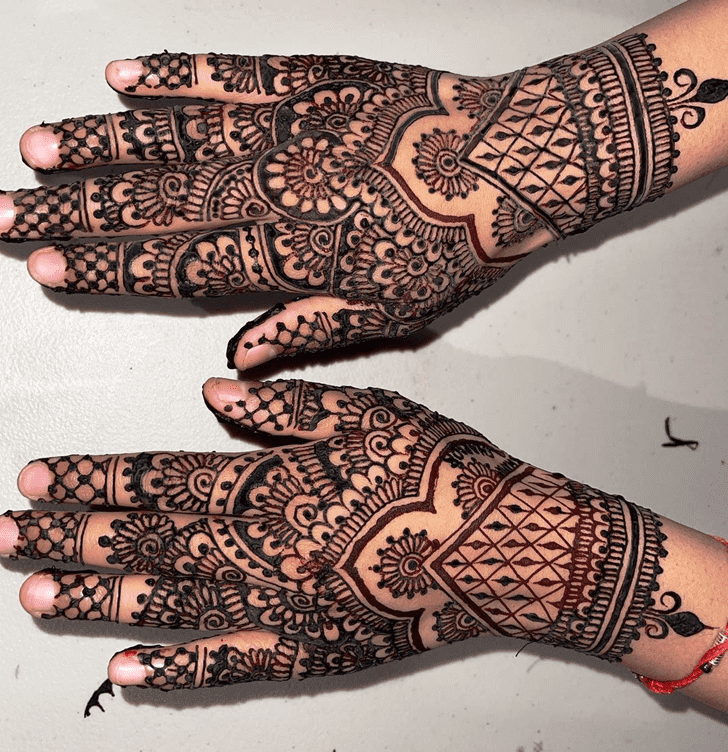 Grand Puducherry Henna Design