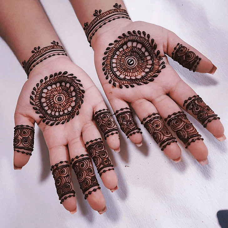 Arm Quetta Henna Design