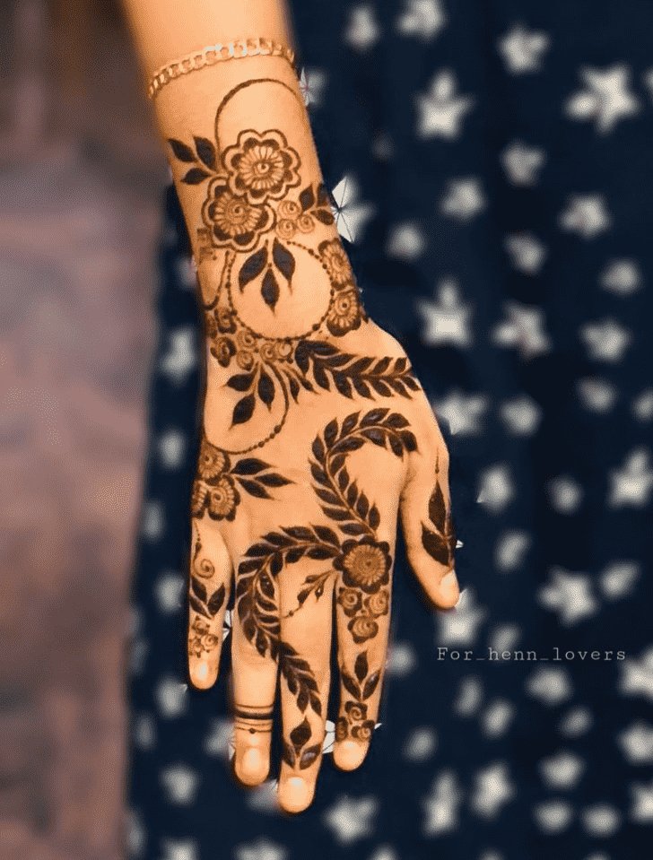 Angelic Raipur Henna Design
