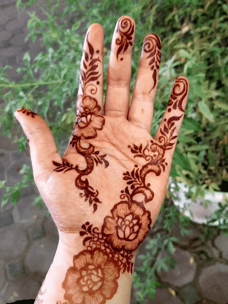 Beauteous Raipur Henna Design