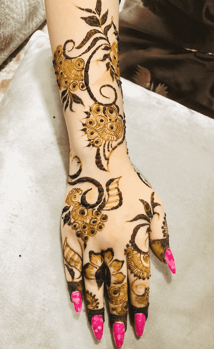 Comely Raipur Henna Design