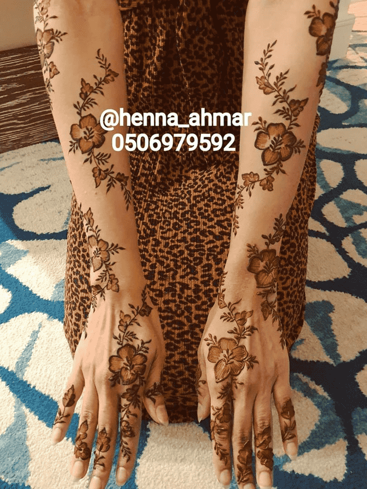 Enthralling Raipur Henna Design