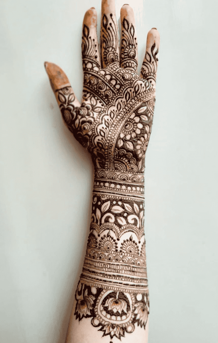 Gorgeous Raipur Henna Design