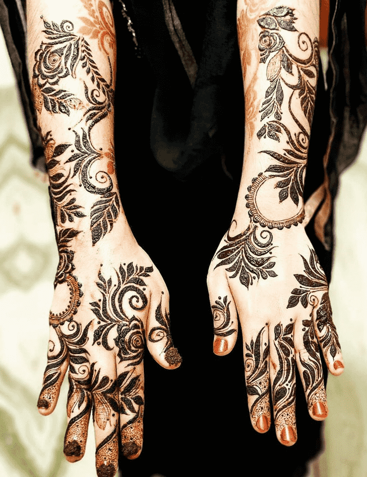 Awesome Raipur Henna Design