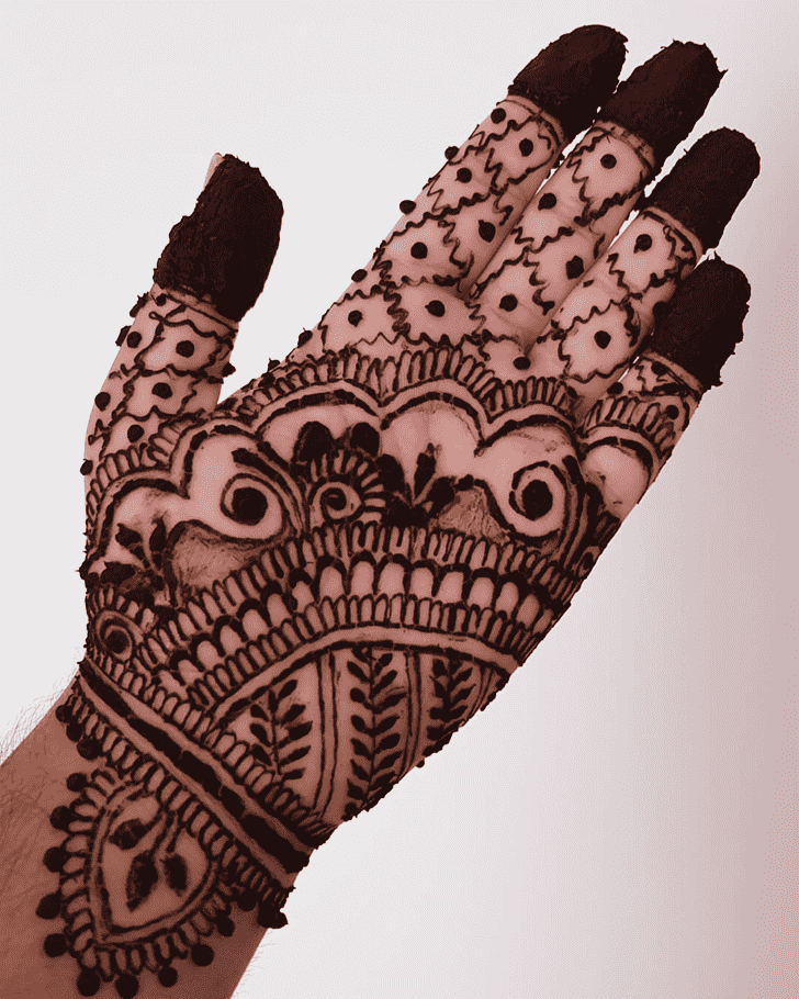 Magnificent Raipur Henna Design