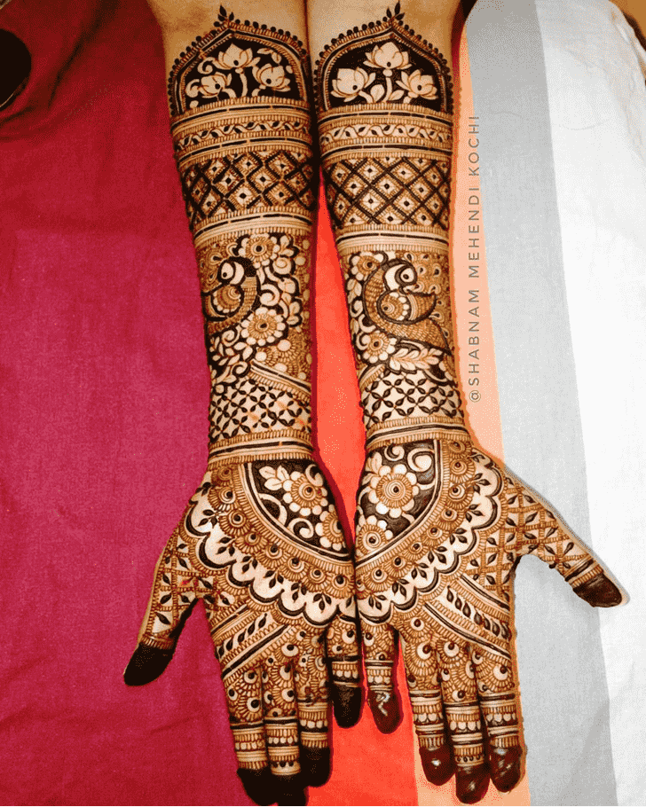 Fetching Rajasthani Henna Design