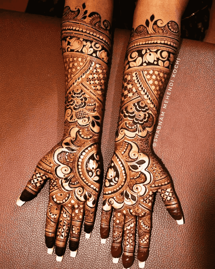Good Looking Rajasthani Henna Design