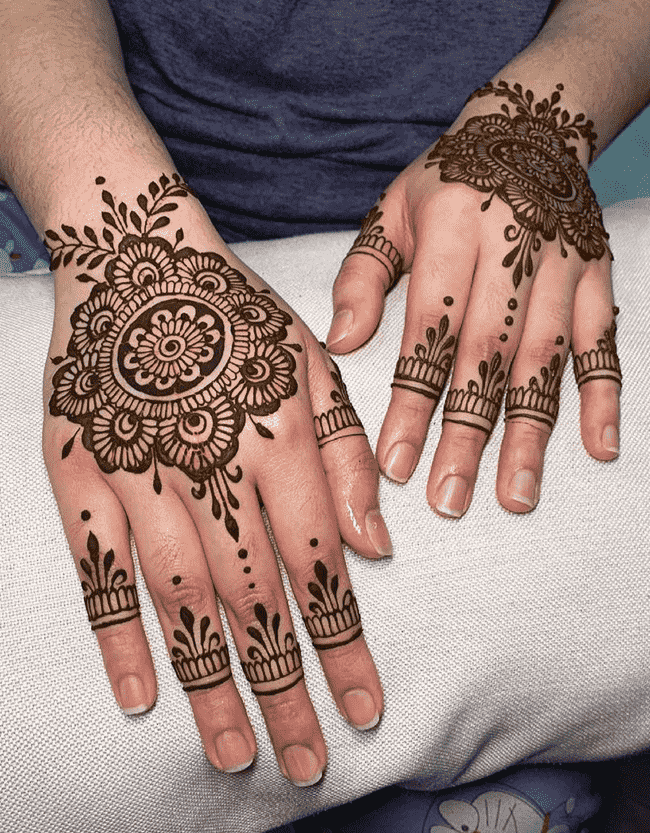 Enthralling Rajkot Henna Design