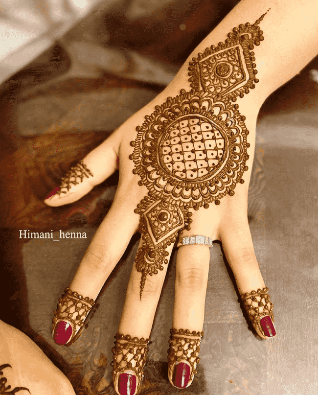 Superb Rajkot Henna Design