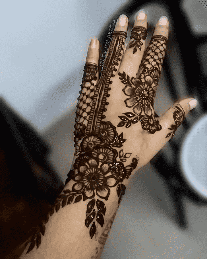 Fine Rajshahi Henna Design