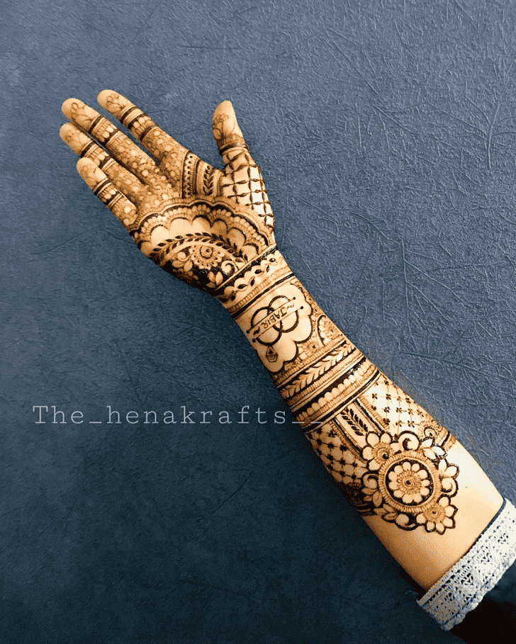 Pleasing Rajshahi Henna Design