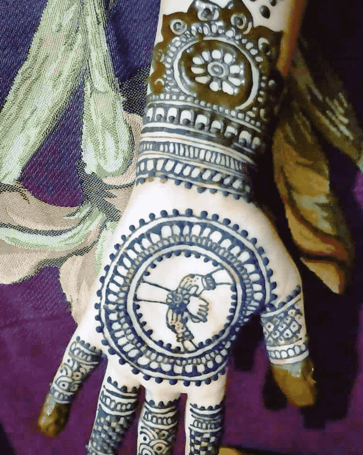 Appealing Rakhi Special Henna Design