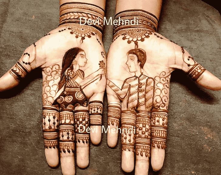 Captivating Rakhi Special Henna Design