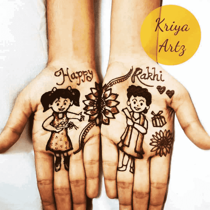 Rakhi Special Mehndi Henna Design Images (Rakhi Special Henna Ideas 2022)