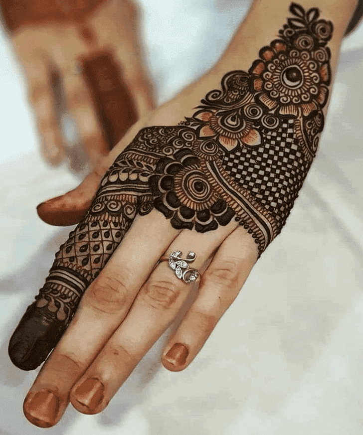 Arm Ranchi Henna Design