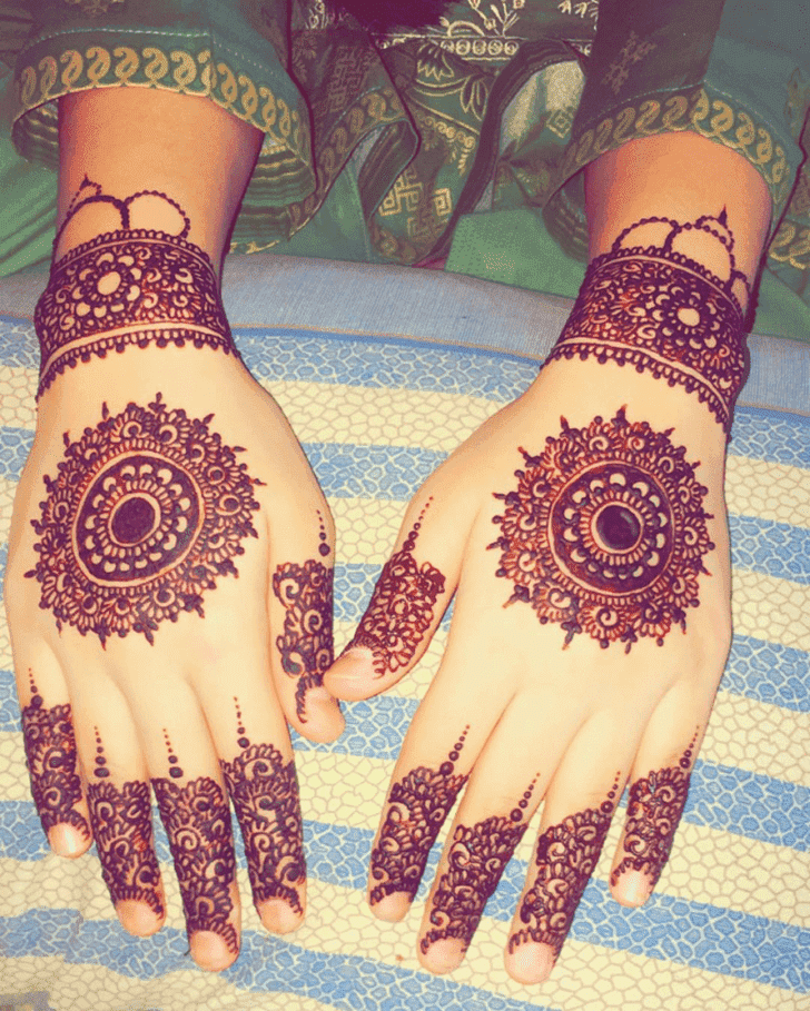 Awesome Ranchi Henna Design