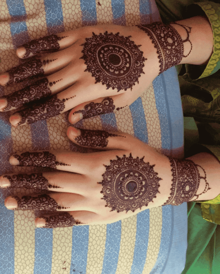 Inviting Ranchi Henna Design