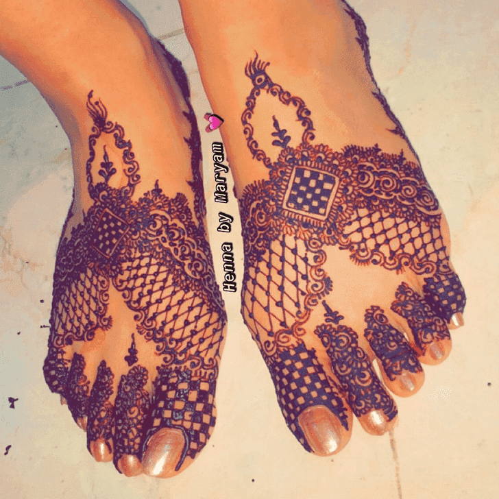 Refined Ranchi Henna Design