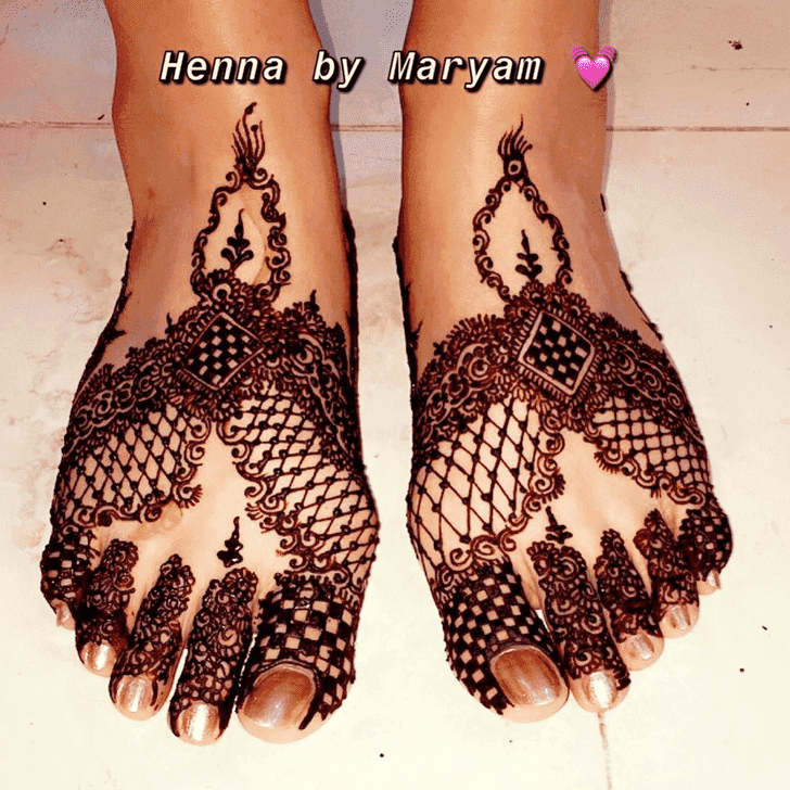 Slightly Ranchi Henna Design