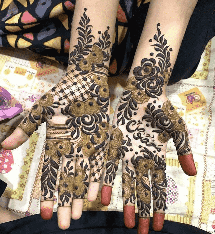 Charming Rawalpindi Henna Design