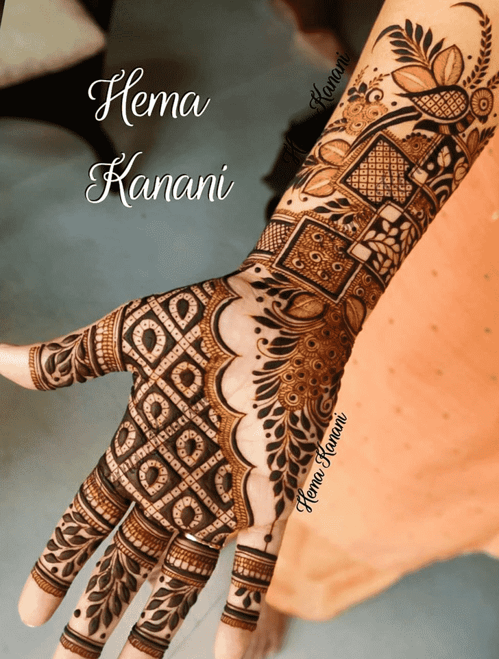 Mesmeric Rawalpindi Henna Design