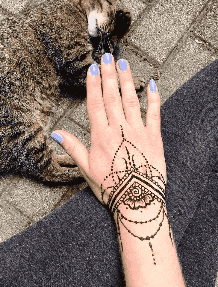 Right Hand Right Hand Henna design