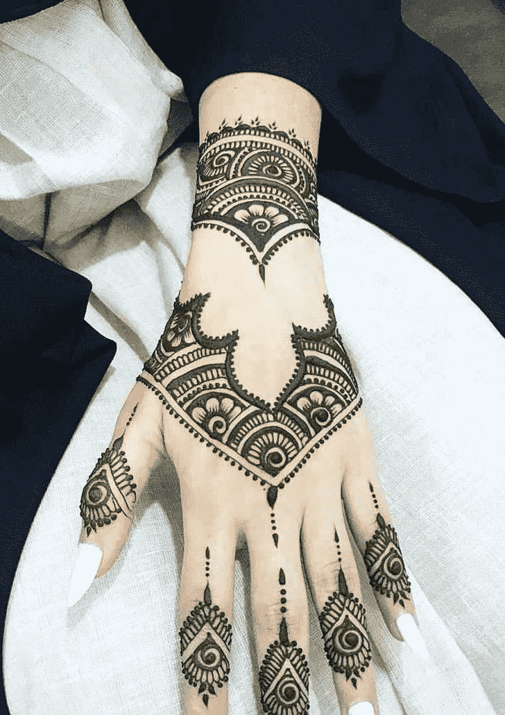 Classy Rishikesh Henna Design