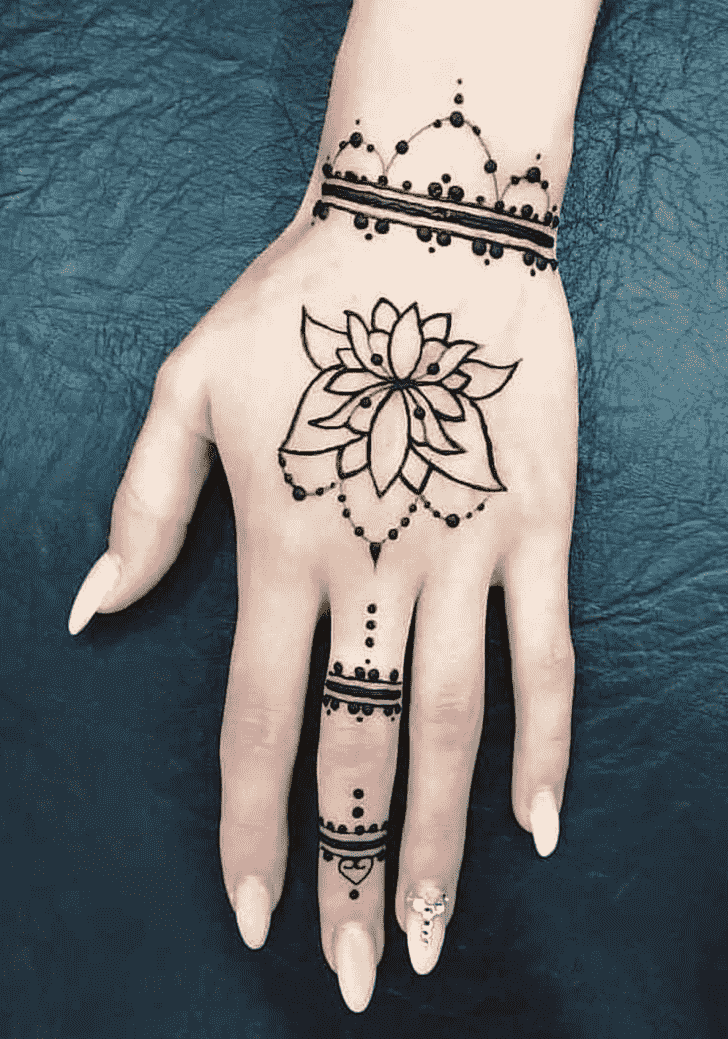 Delightful Rishikesh Henna Design