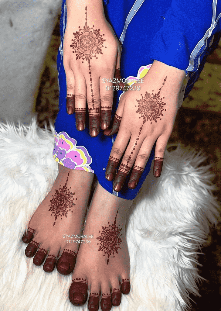 Angelic Rohtang Henna Design