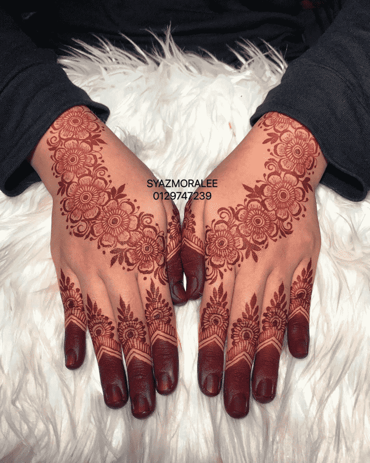 Captivating Rohtang Henna Design