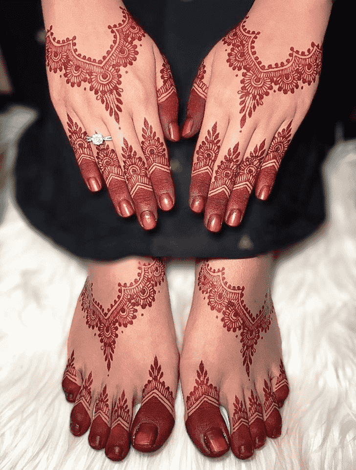 Arm Rohtang Henna Design