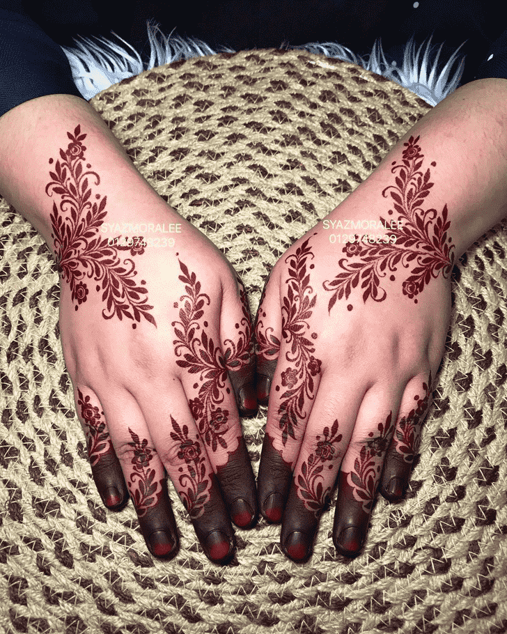 Fascinating Rohtang Henna Design