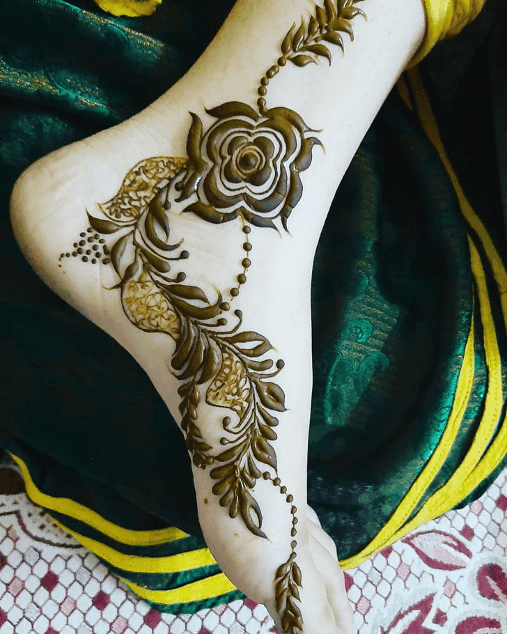 Pleasing Roses Henna Design