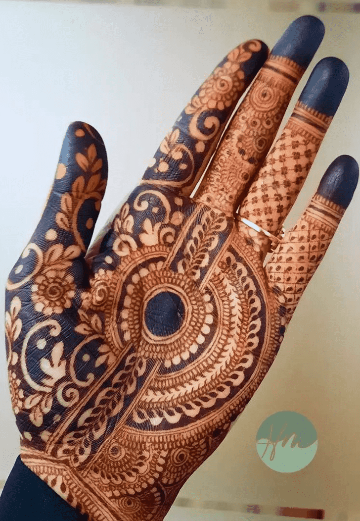 Awesome Russian Henna Design